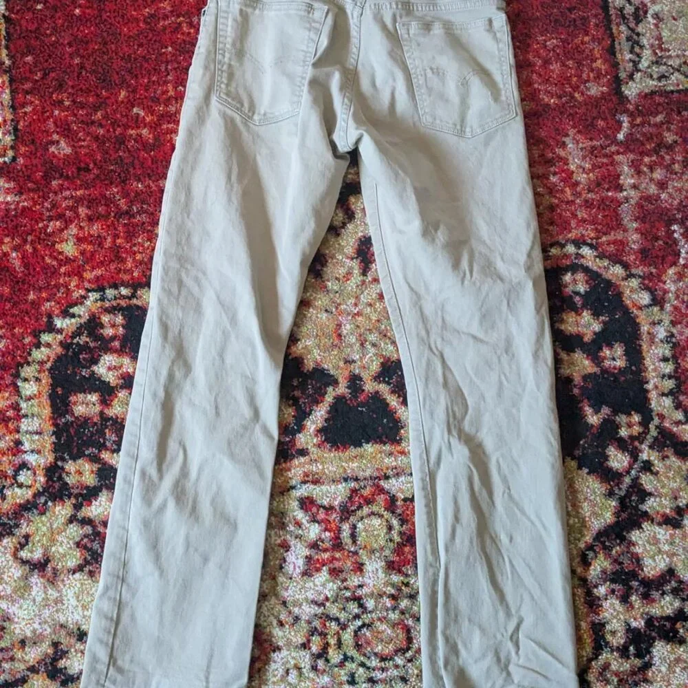 Levi's 517 Tan/Khaki jeans 32x32 - Picture 2 of 4